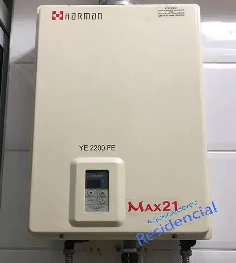 Manutenção preventiva aquecedor a gás harman